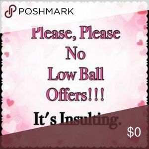 No low balls